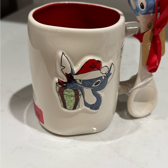 Rae Dunn Other - Rae Dunn x Disney “Stitch-mas Joy” Mug with Spoon